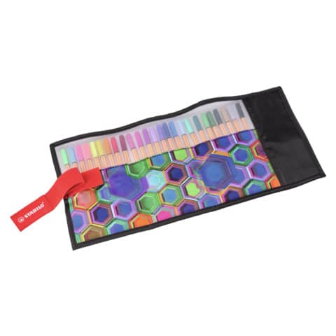 Rollerset Stabilo Point 88 fineliner - conf. 25 colori assortiti 8825-071-20